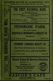 Miller's Reidsville, N.C. city directory [1929]