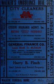Miller's Thomasville, N.C. city directory [1945-1946]