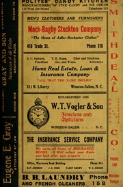 Winston-Salem, N.C. city directory [1916]