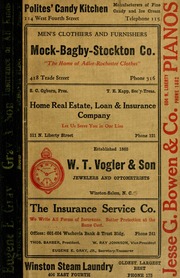Winston-Salem, N.C. city directory [1921]