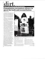 "Commission encounters silence in quest for truth and reconciliation" by Jordan Green - "Yes! Weekly" - March 2-8, 2005