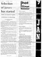 Newspaper Articles: Greensboro News & Record - 1/1984