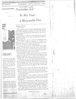 Newspaper Articles: Greensboro News & Record - 11/1983