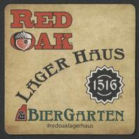 Red Oak Lager Haus and Biergarten coaster