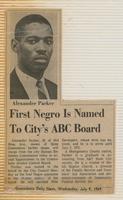 First Negro is named to city's ABC board