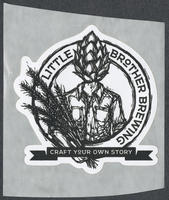 Little Brother Brewing Co. promotional sticker
