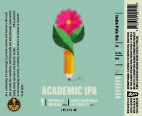 Foothills Brewing Academic India Pale Ale [label]