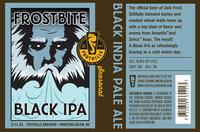 Foothills Brewing Frostbite Black IPA [label]