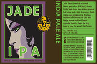 Foothills Brewing Jade IPA [label]