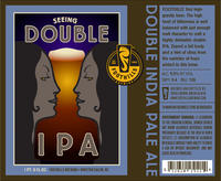 Foothills Brewing Seeing Double IPA [label]
