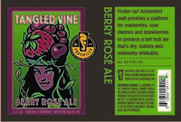 Foothills Brewing Tangled Vine Berry Rose Ale [label]