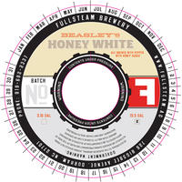 Fullsteam Beasleys Honey White Ale [keg collar] 15.5 gallons