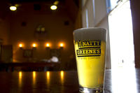 Promotional photograph taken at Natty Greene's Brewery and Beer Bunker