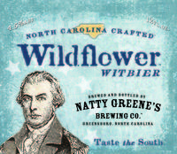 Natty Greene's Wildflower Witbier [label]