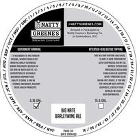 Natty Greene's Big Nate Barleywine Ale keg collar (Natty Greene's Brewing Company)