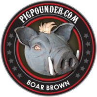 Pig Pounder Brewery Boar Brown Ale [coaster]