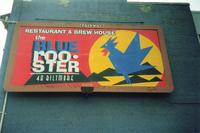 Blue Rooster Restaurant & Brew House sign