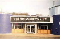 Two Moons Brew-N-View sign