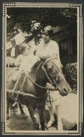 Unidentified: Girl on horse