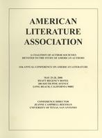 American Literature Association [program]
