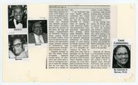 Newspaper clipping of guest commentary