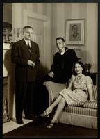 Ned Cohen family in home at 1903 Madison Avenue
