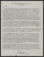 Greensboro Academy of Medicine correspondence 1947