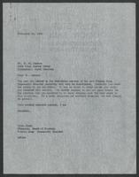Mose Kiser correspondence, 1961-1984