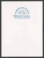 Invitation to opening of Wesley Long Nursing Center