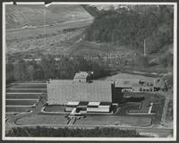 Aerial photograph of Wesley Long Community Hospital
