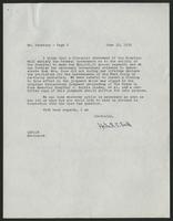 Correspondence related to Flat Rock Manor (Moses H. Cone Memorial Park), 1948-1950
