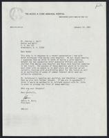 Correspondence with Charles L. Weill, Jr.
