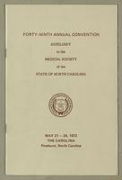 Forty-ninth annual convention of the medical auxiliary