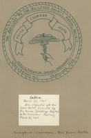 Emblem of the Auxiliary to the Guilford County Medical Society, Greensboro branch