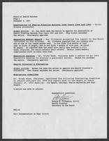 Guilford County Department of Public Health board minutes 1993