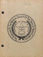Alamance-Caswell Counties Medical Society yearbook, 1965-1966