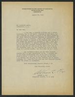 World War II -- Selective Service -- Correspondence -- Brig. Gen. Albert L. Cox