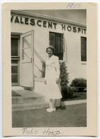 Jean Payne Rabie at the Central Carolina Convalescent Hospital