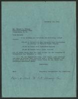 World War II -- Recognition Day -- Correspondence -- General