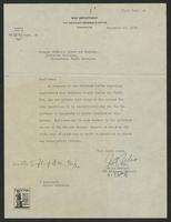World War II -- Selective Service -- Correspondence -- Ulio, J. A., Maj. Gen.