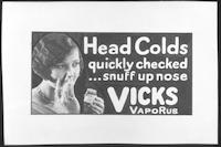 Vicks VapoRub advertisement
