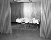 Cafeteria dining area at Wesley Long Hospital