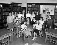 Students in the Library