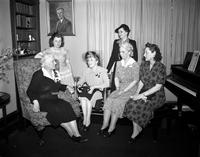 Mrs. Elizabeth Berry and a Group of Women