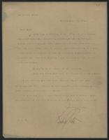 Letters from William Sydney Porter to Bill Davis