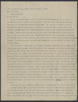 Letter from Wilbur F. Steele to S.A. Kerr