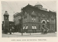 City hall and municipal theatre