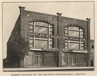 Modern building of the Huntley-Stockton-Hill Company