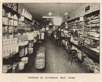 Interior of Patterson Bros' store