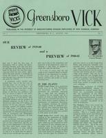 Greensboro Vick [August 1960]